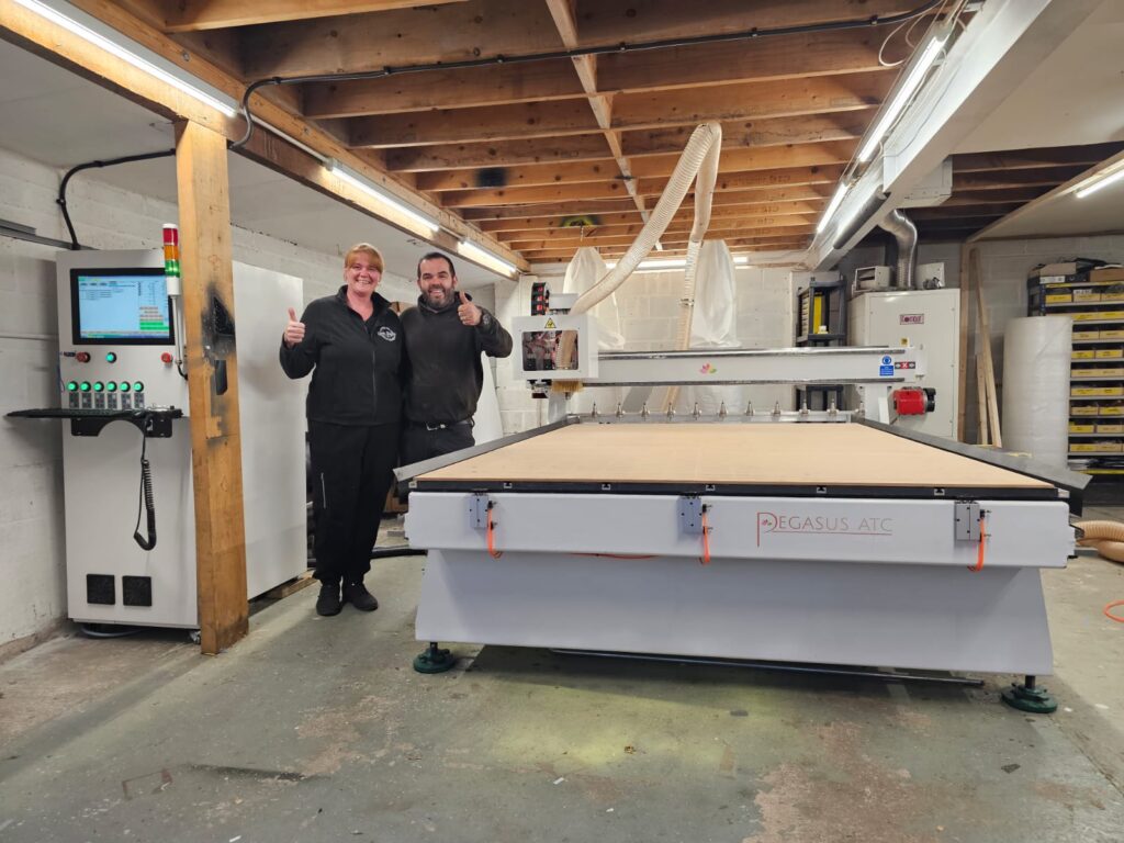 Pegasus ATC CNC Router Installation in Staffordshire