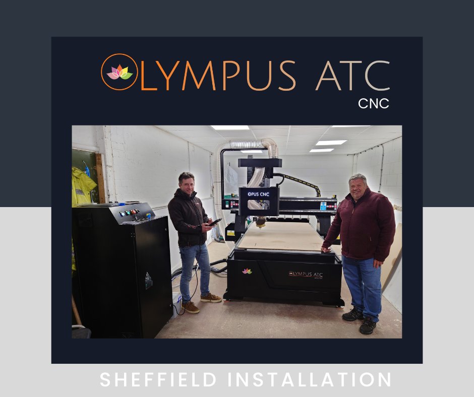 Olympus ATC CNC Router Installation in Sheffield