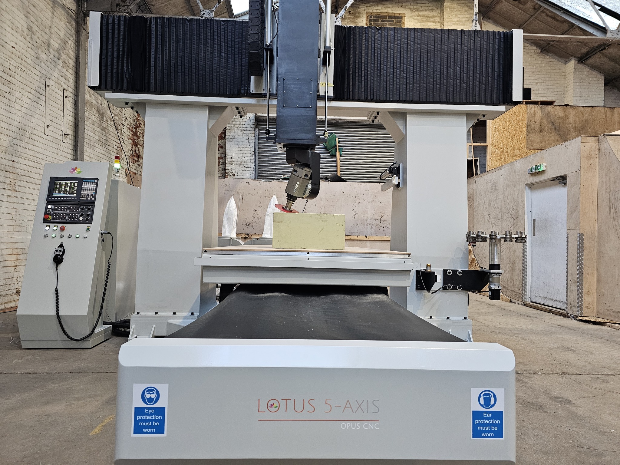 Lotus 5 Axis CNC Router Installation in Hull