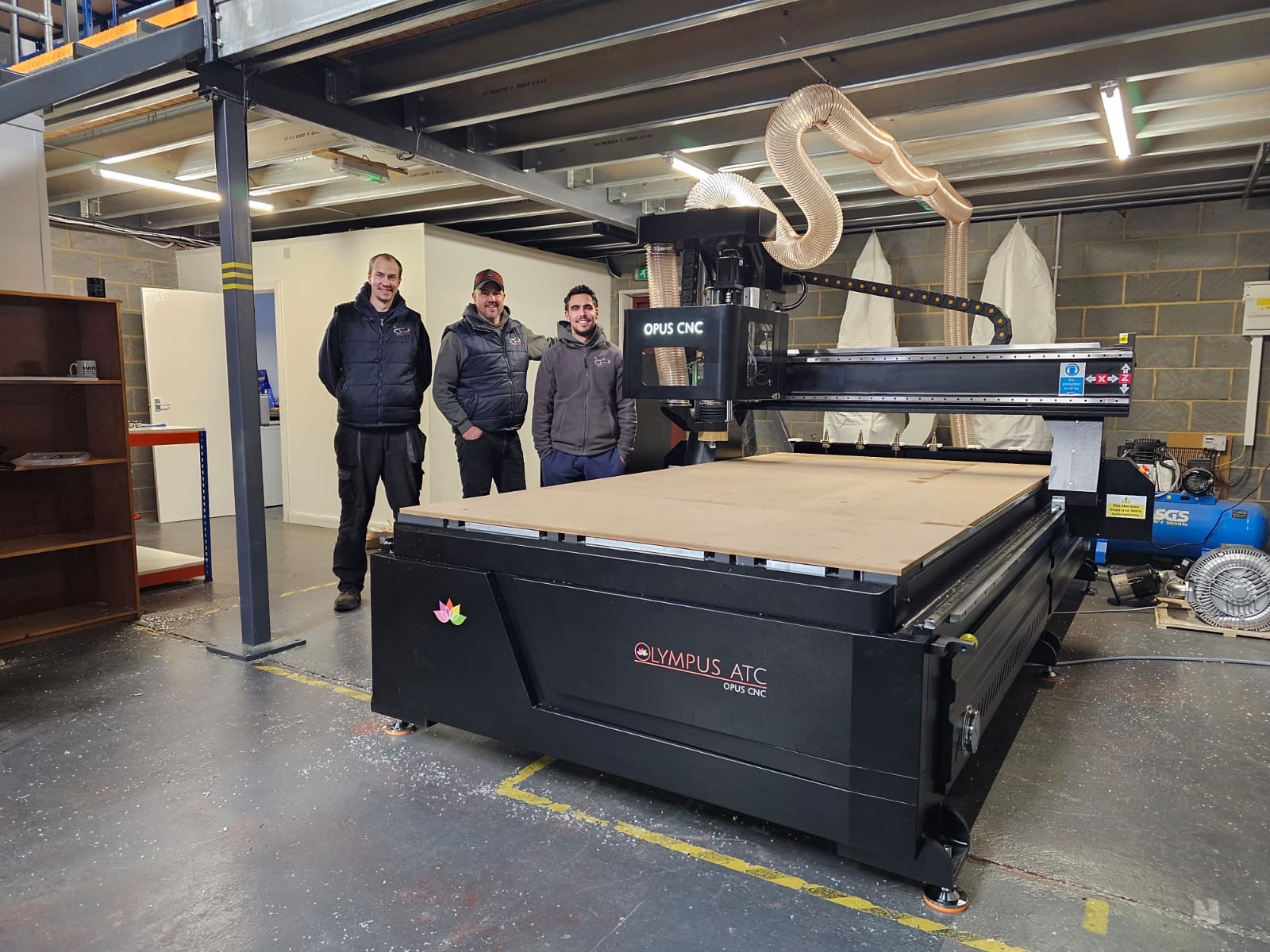 Olympus ATC CNC Router Installation in Crawley