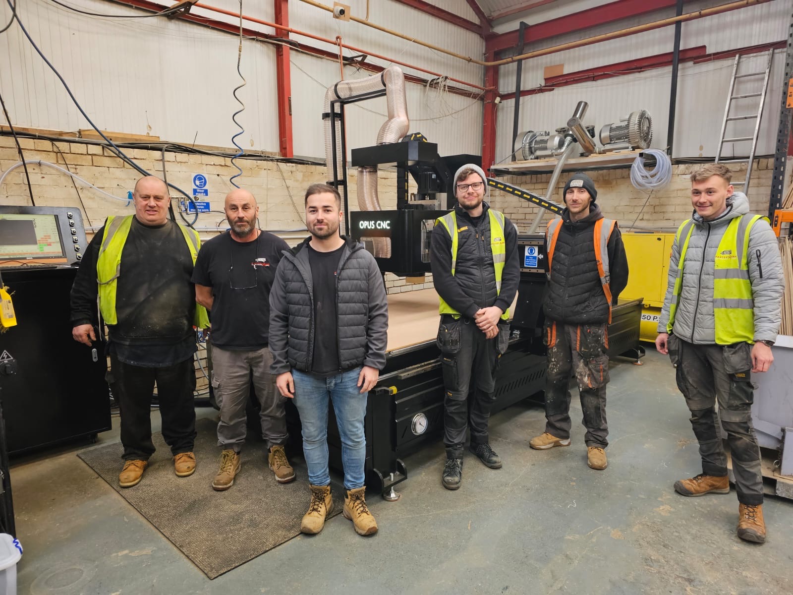 Olympus ATC CNC Router Installation in Wakefield