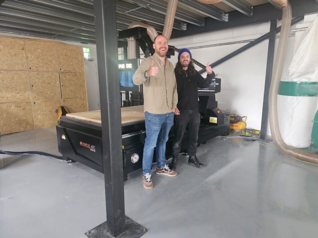 Olympus ATC CNC Router installation in Bristol