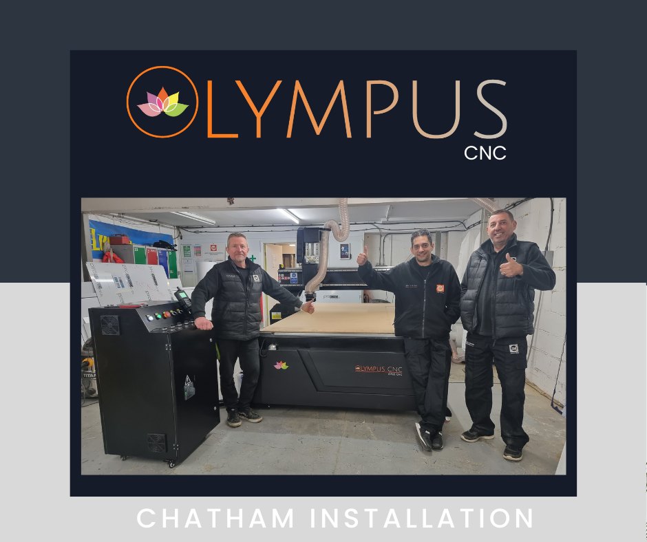 Olympus CNC Router Installation in Chatham