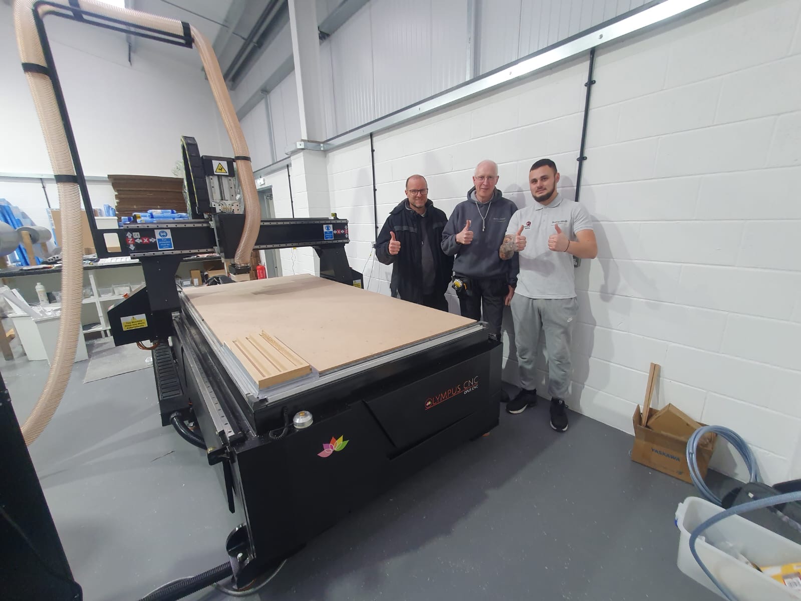 Olympus CNC Router Installation in Lincoln