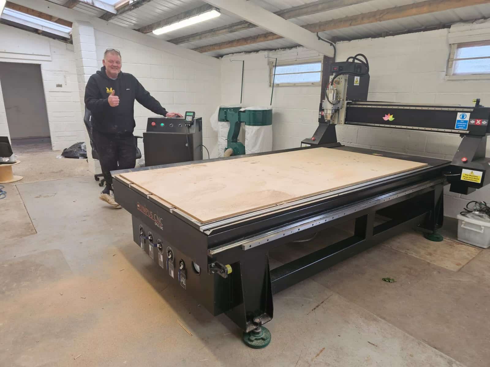 Olympus CNC Router Installation in Pulborough