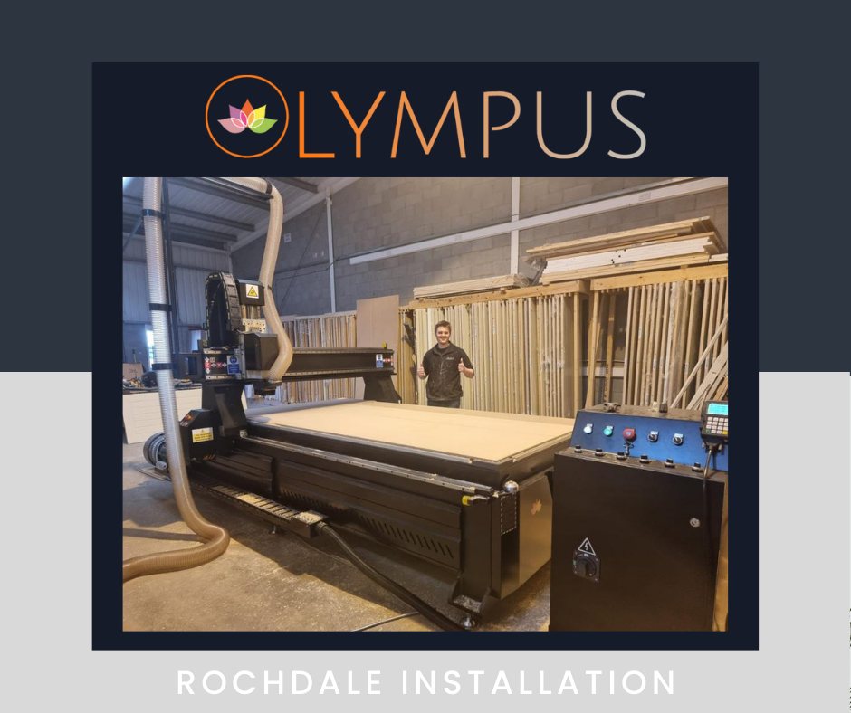 Olympus CNC Router Installation in Rochdale
