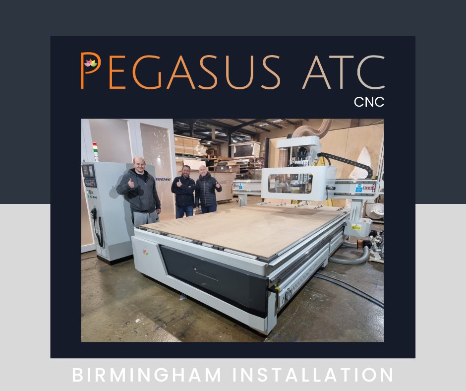 Pegasus ATC CNC Router Installation in Birmingham
