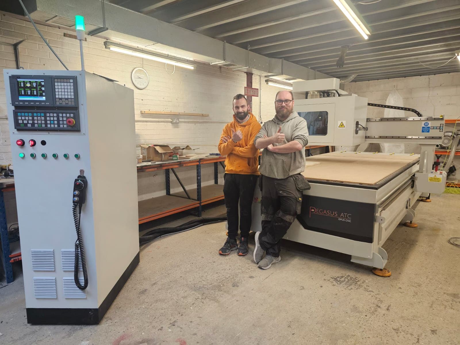 Pegasus ATC CNC Router Installation in Canterbury