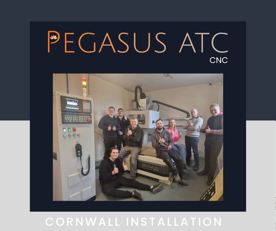Pegasus ATC CNC Router Installation in Cornwall