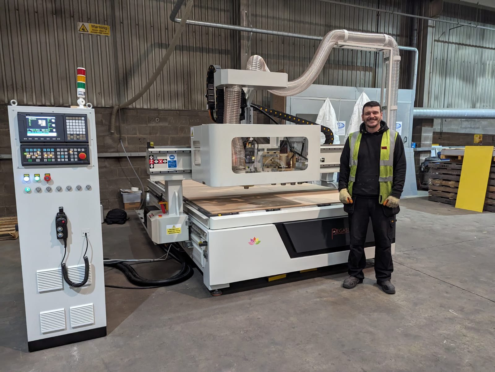 Pegasus ATC CNC Router Installation in Gloucester
