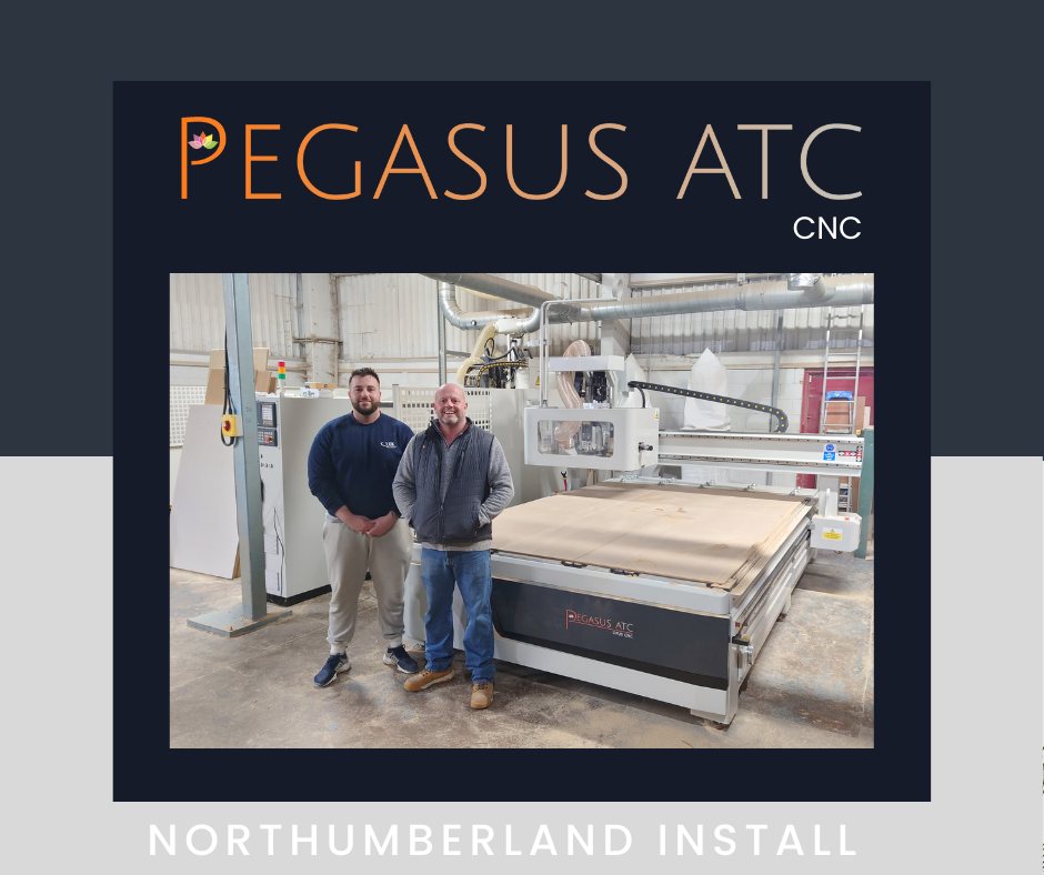 Pegasus ATC CNC Router Installation in Northumberland