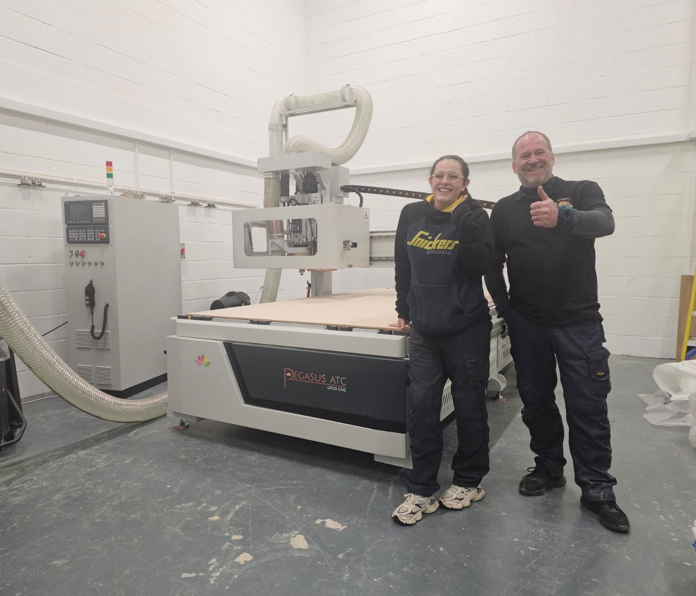 Pegasus ATC CNC Router Installation in Salford
