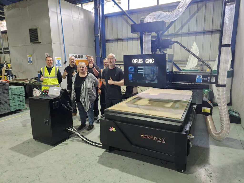 Olympus ATC CNC Router Installation in Washington