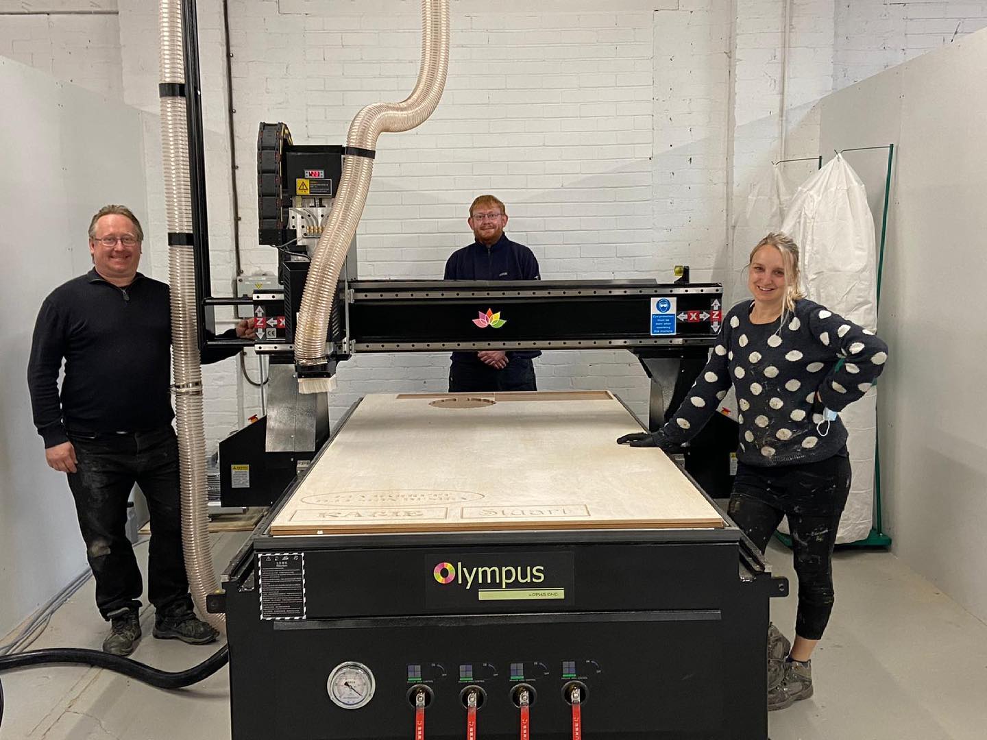 Olympus CNC Router Installation in Blackpool