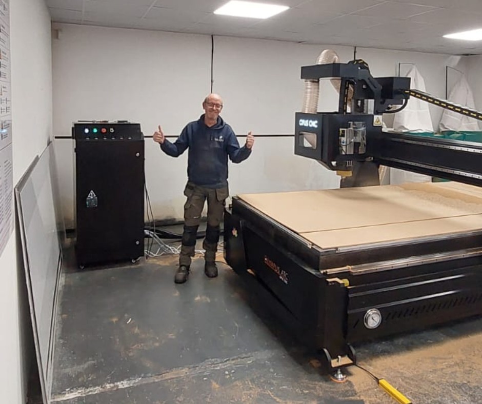 Olympus CNC Router Installation in Liverpool