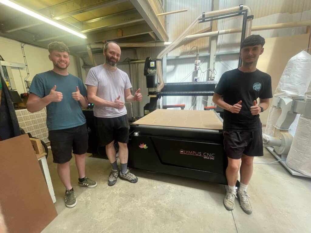 Olympus CNC Router Installation in Pershore