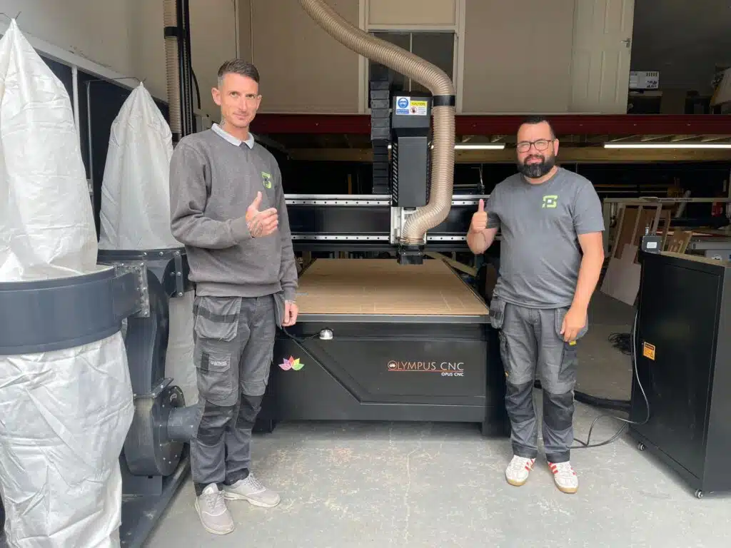 Olympus CNC Router Installation in Weston-super-Mare