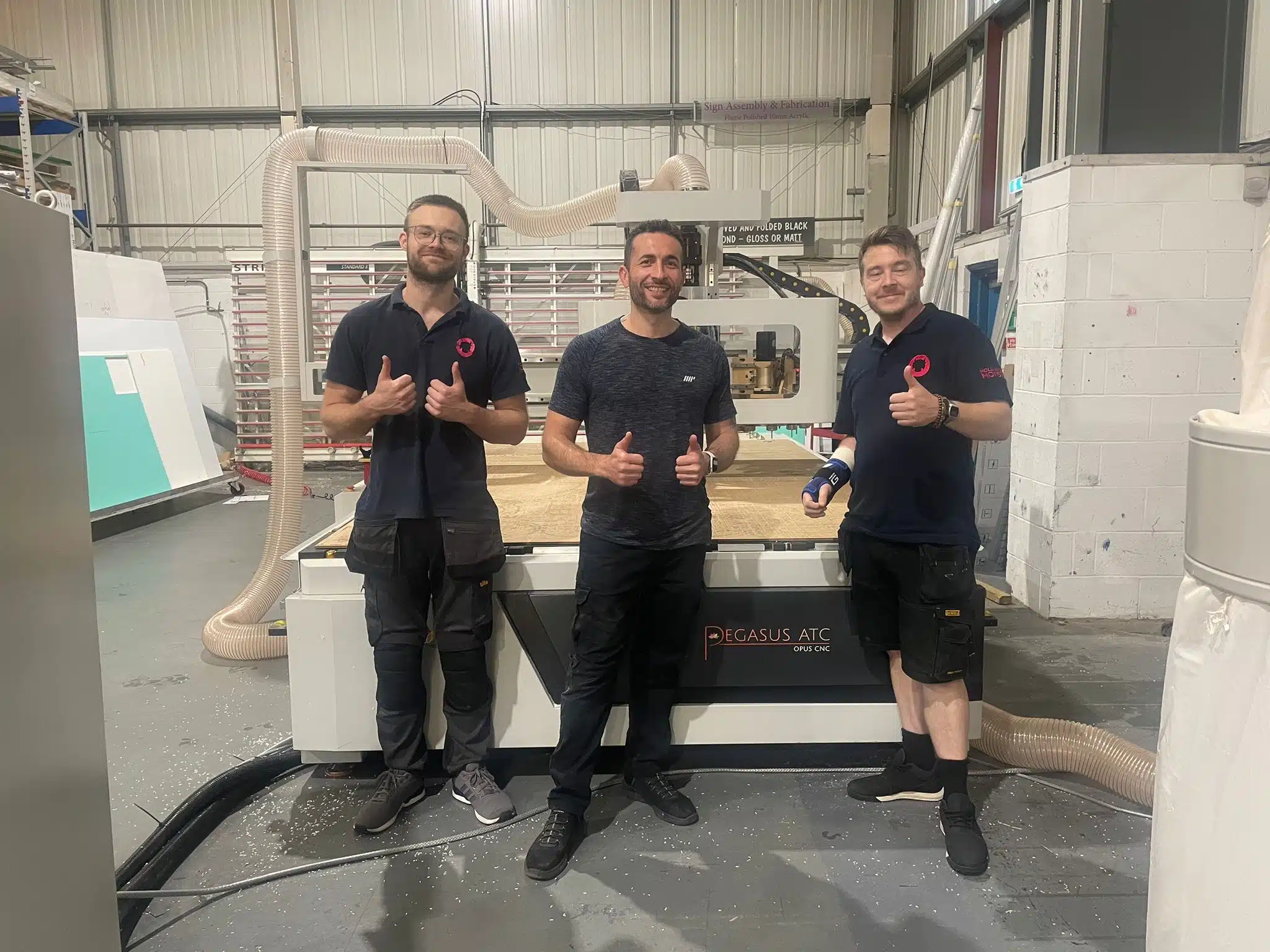 Pegasus ATC CNC Router Installation in Birmingham