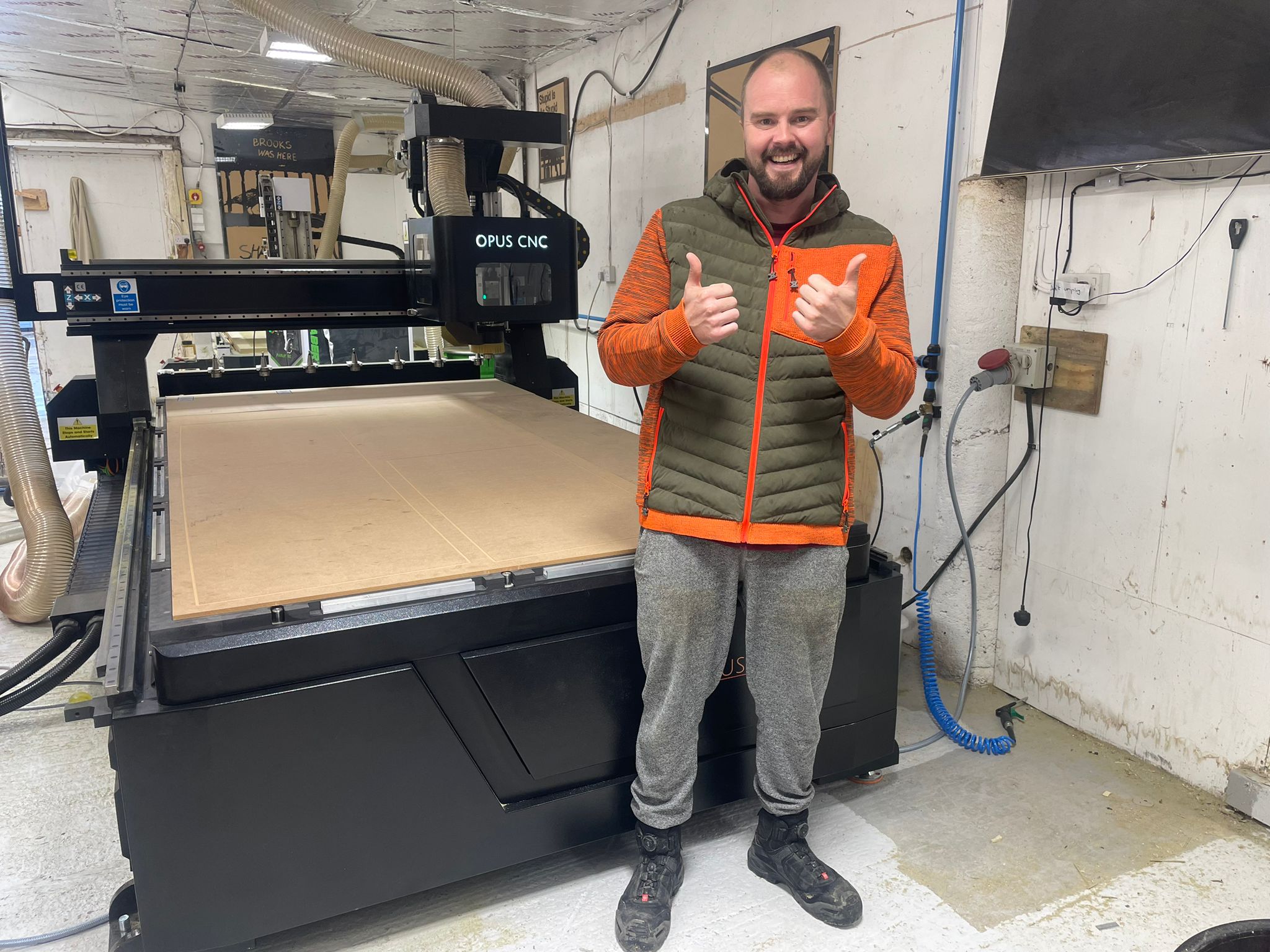 Olympus 1530 ATC CNC Router Installation in Aylesbury