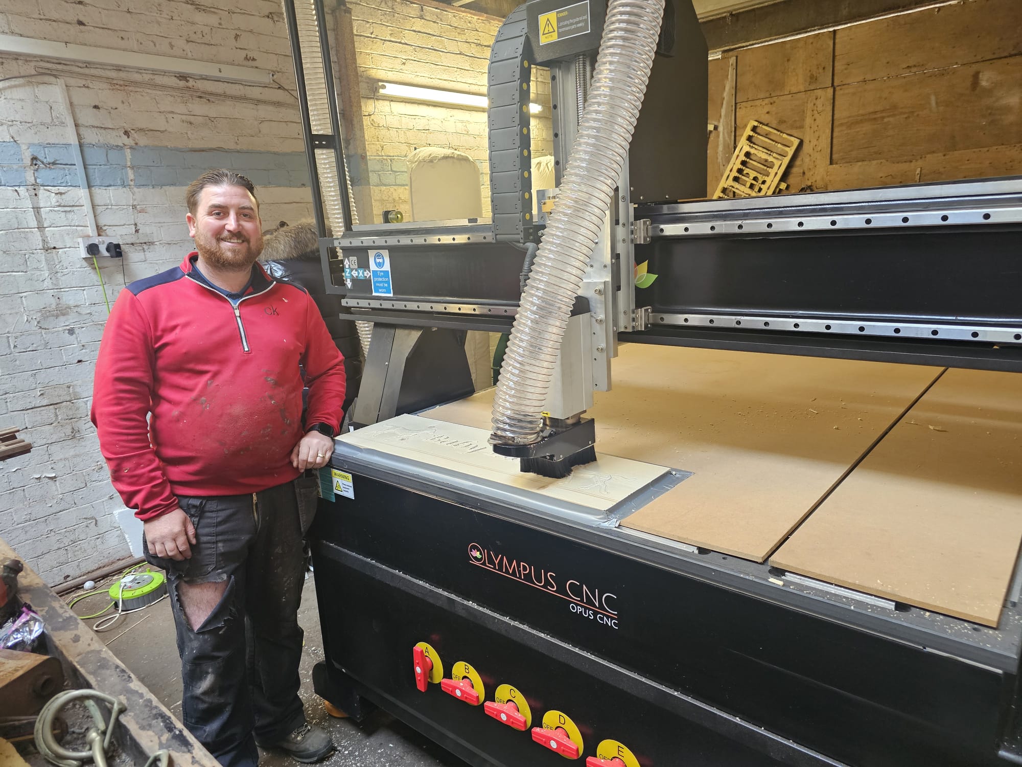 Olympus 1530 CNC Router Installation in Durham