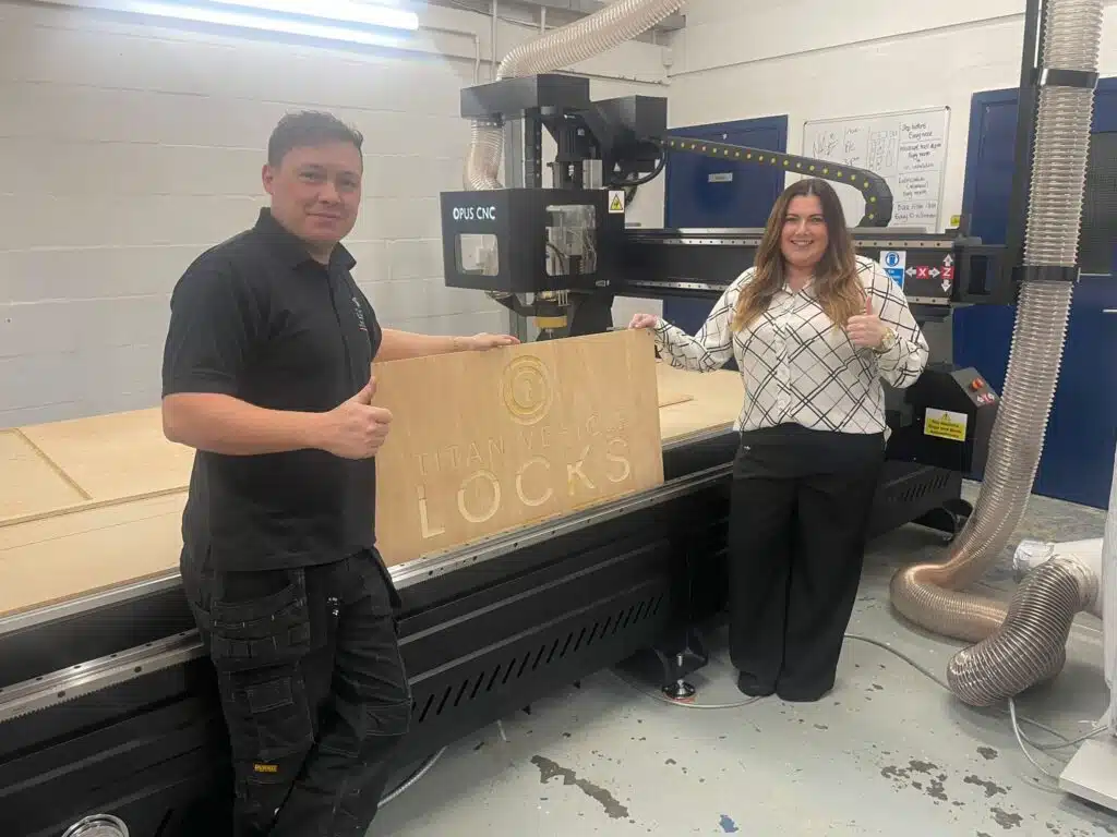 Olympus ATC CNC Router Installation in Swansea