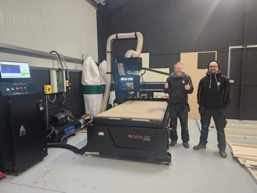 Olympus ATC CNC Router Installation in Thirsk