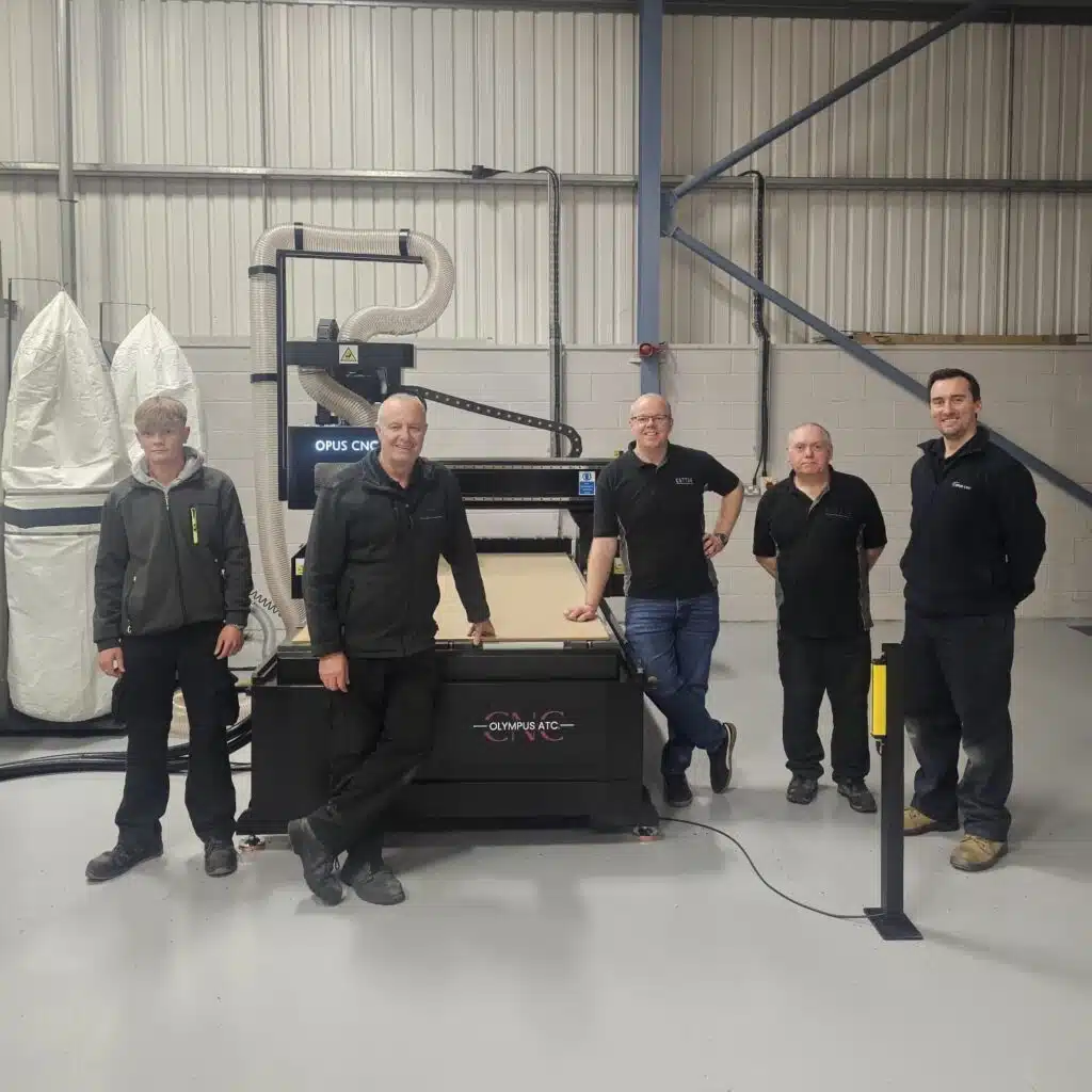 Olympus ATC CNC Router Installation in Tyne & Wear