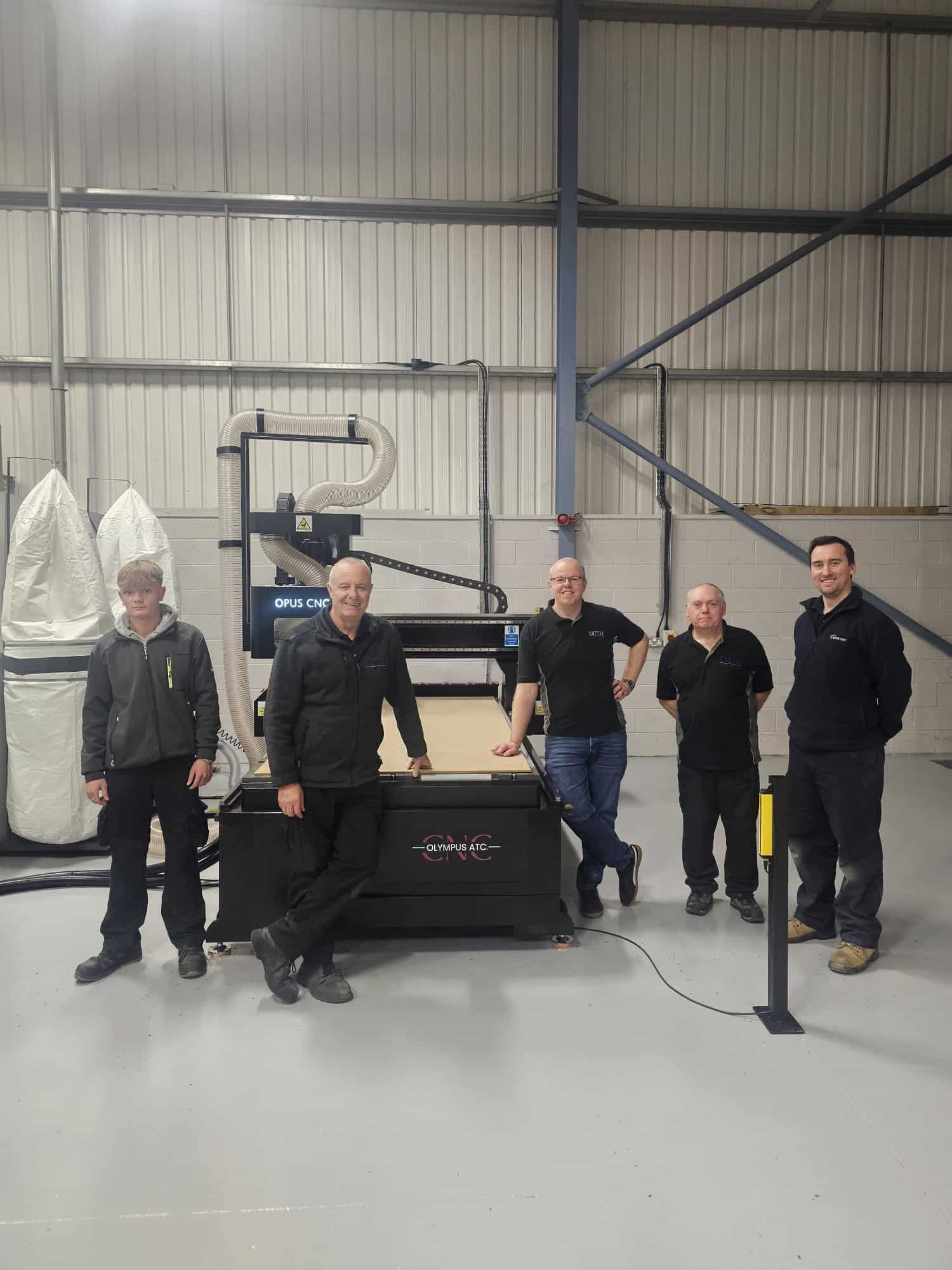 Olympus ATC CNC Router Installation in Tyne & Wear