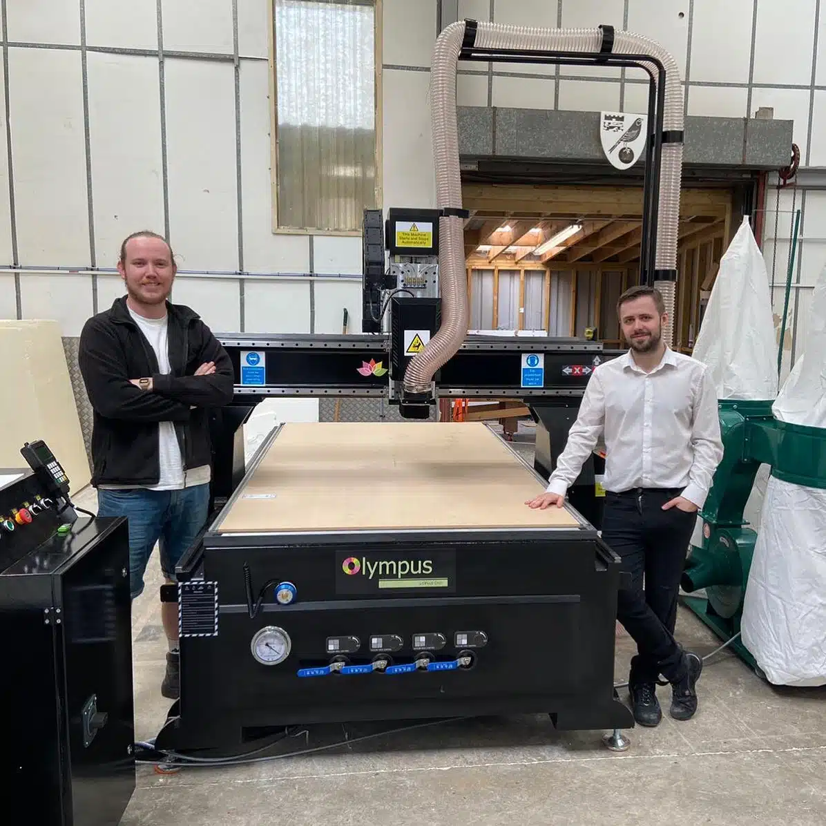 Olympus CNC Router Installation in Norwich