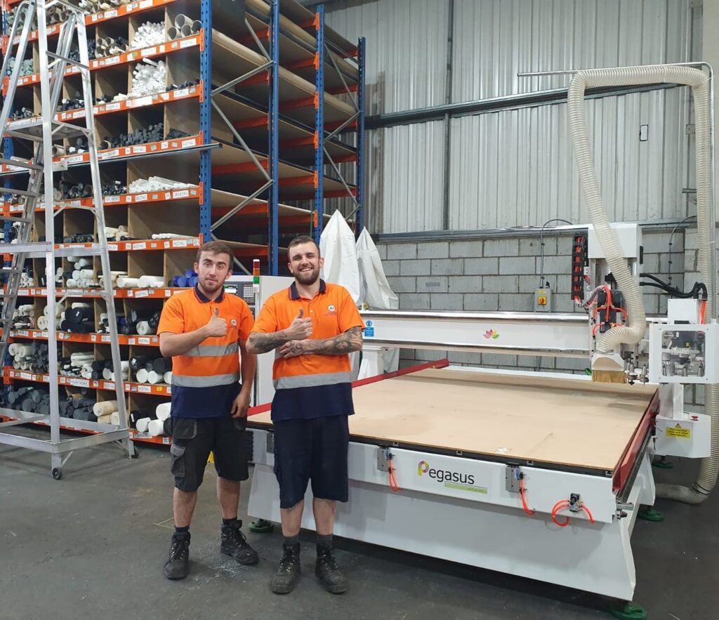 Pegasus ATC CNC Router Installation in Newport