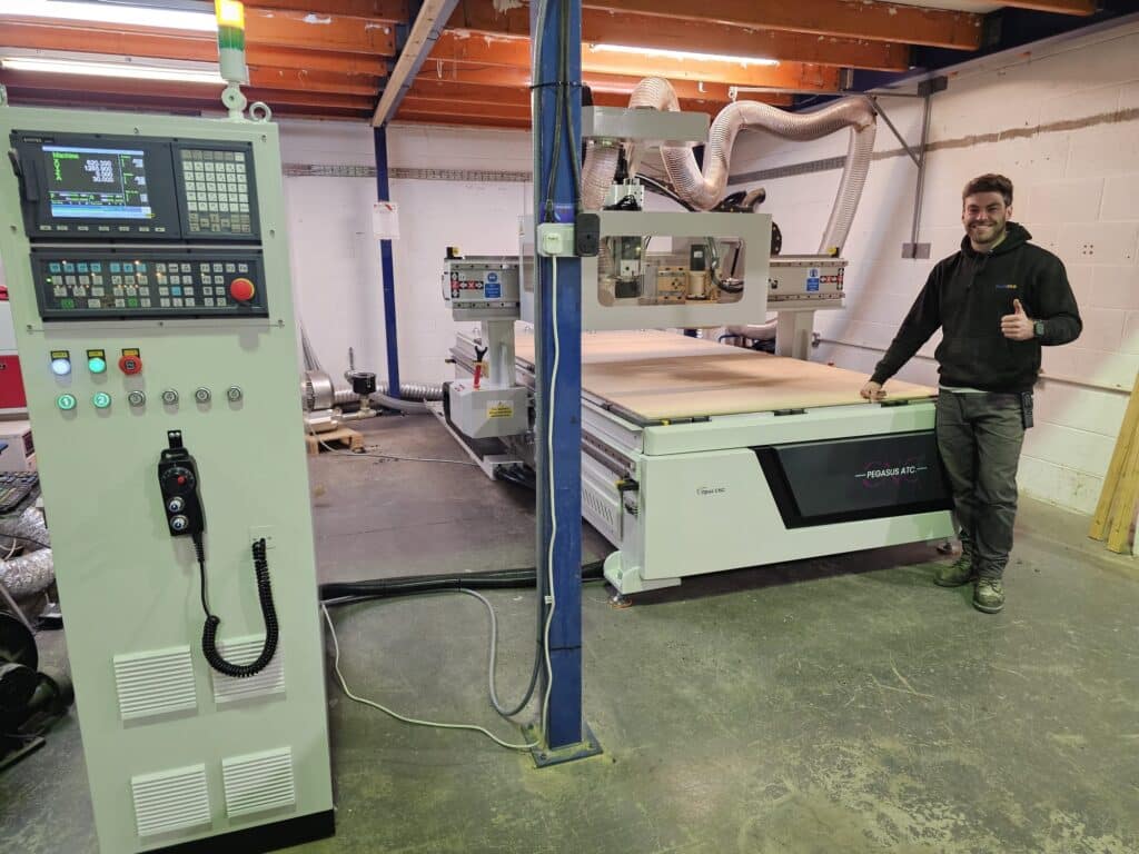 Pegasus ATC CNC Router Installation in Deeside