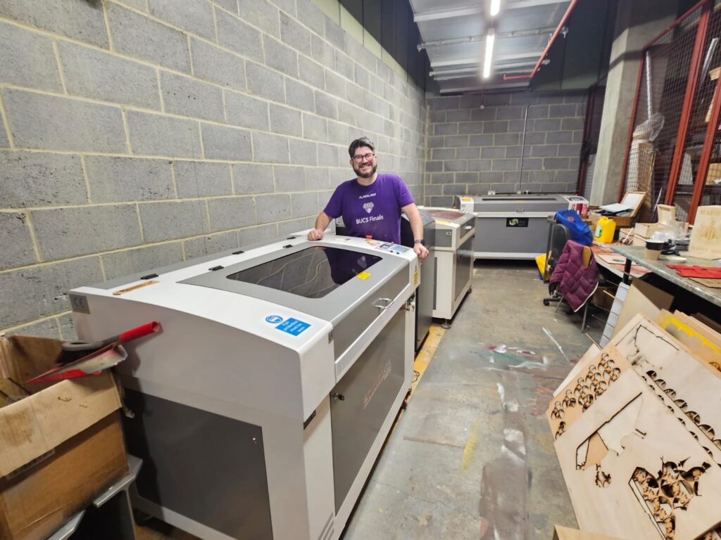 Oculus Free-Standing Laser Cutter Installation in Durham