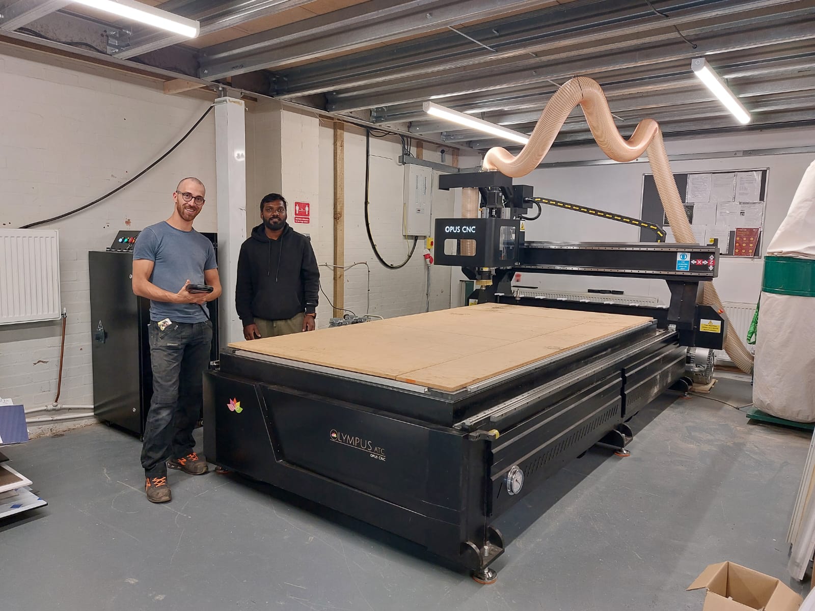 Olympus ATC CNC Router Installation in Leicester