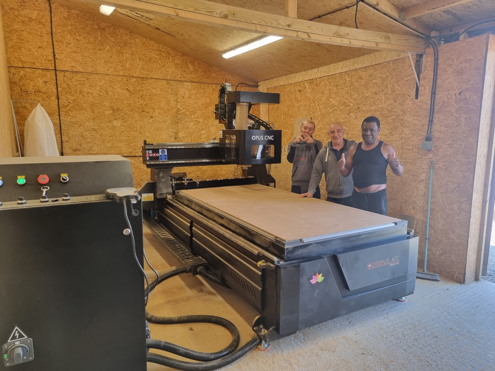 Olympus ATC CNC Router Installation in Luton