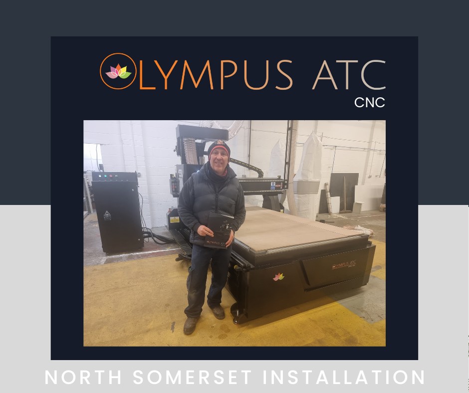 Olympus ATC CNC Router Installation in North Somerset