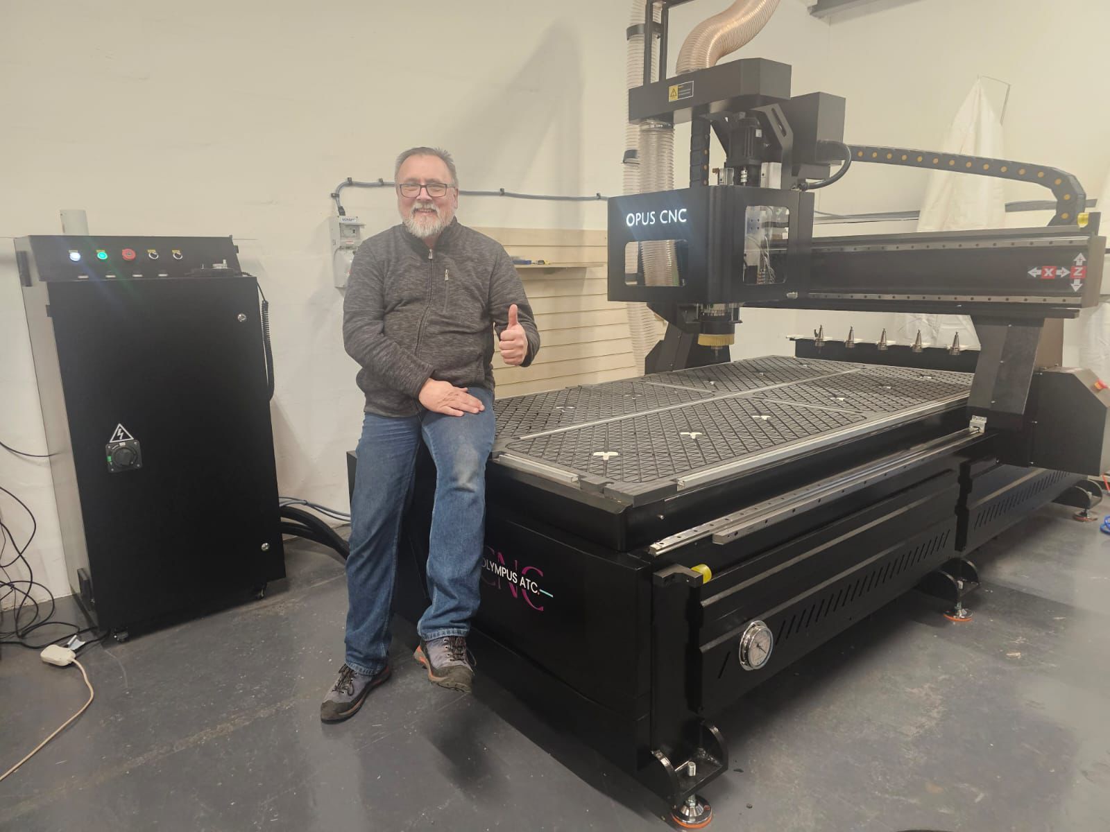 Olympus ATC CNC Router Installation in Washington