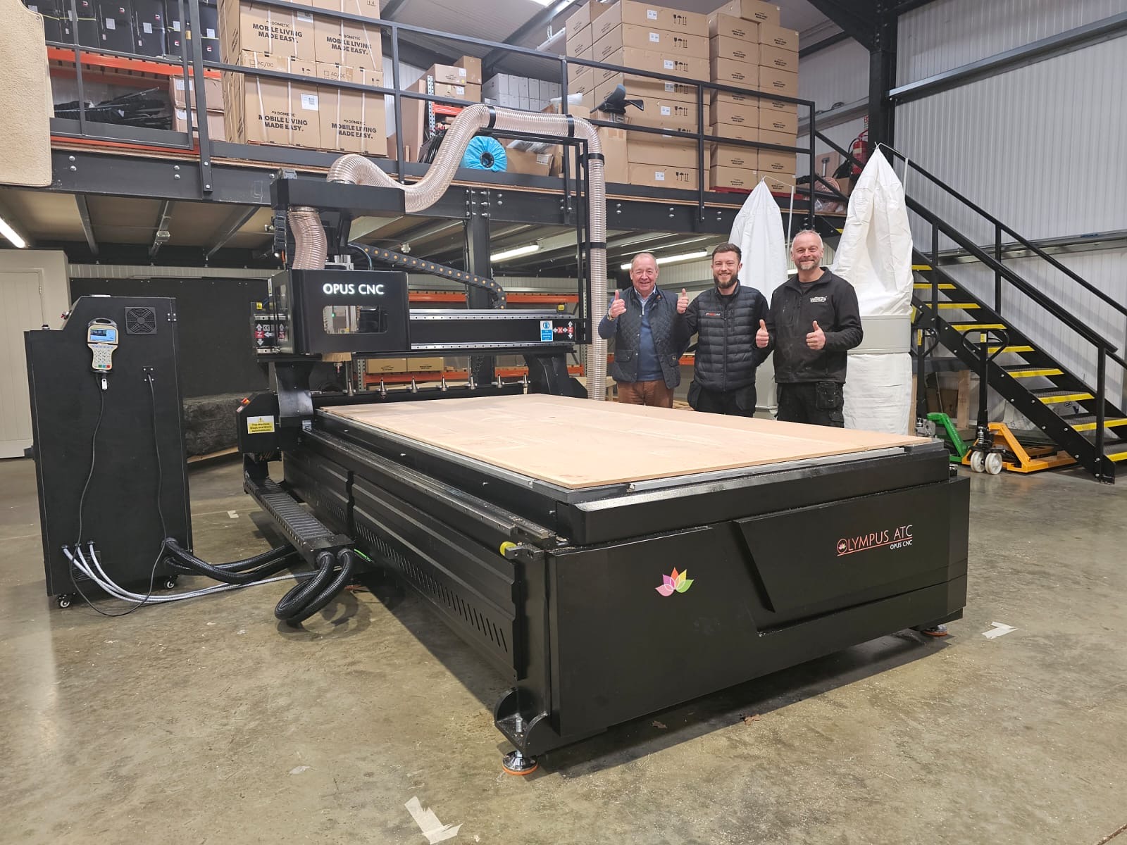 Olympus ATC CNC Router Installation in Watford