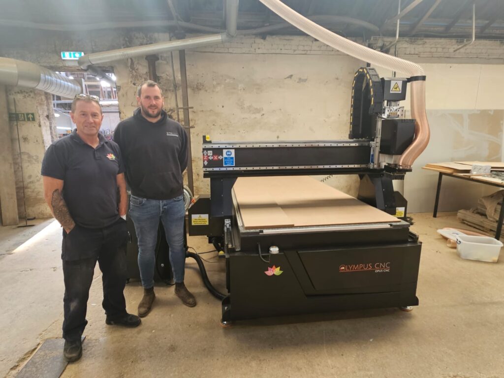 Olympus CNC Router Installation in Blackburn