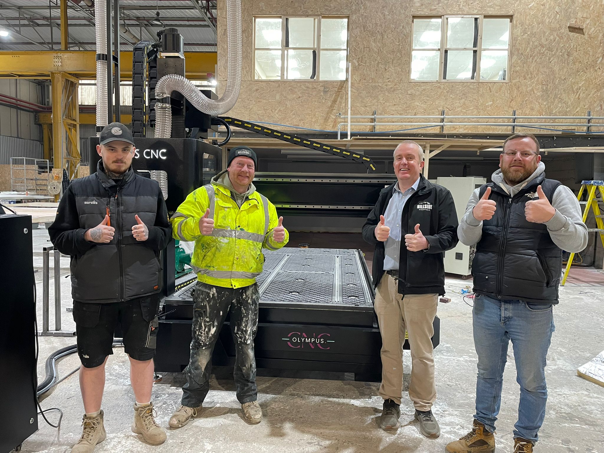 Olympus CNC Router Installation in Swansea