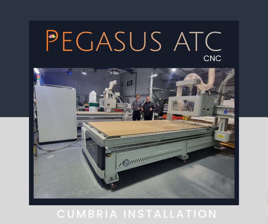 Pegasus ATC CNC Router Installation in Cumbria