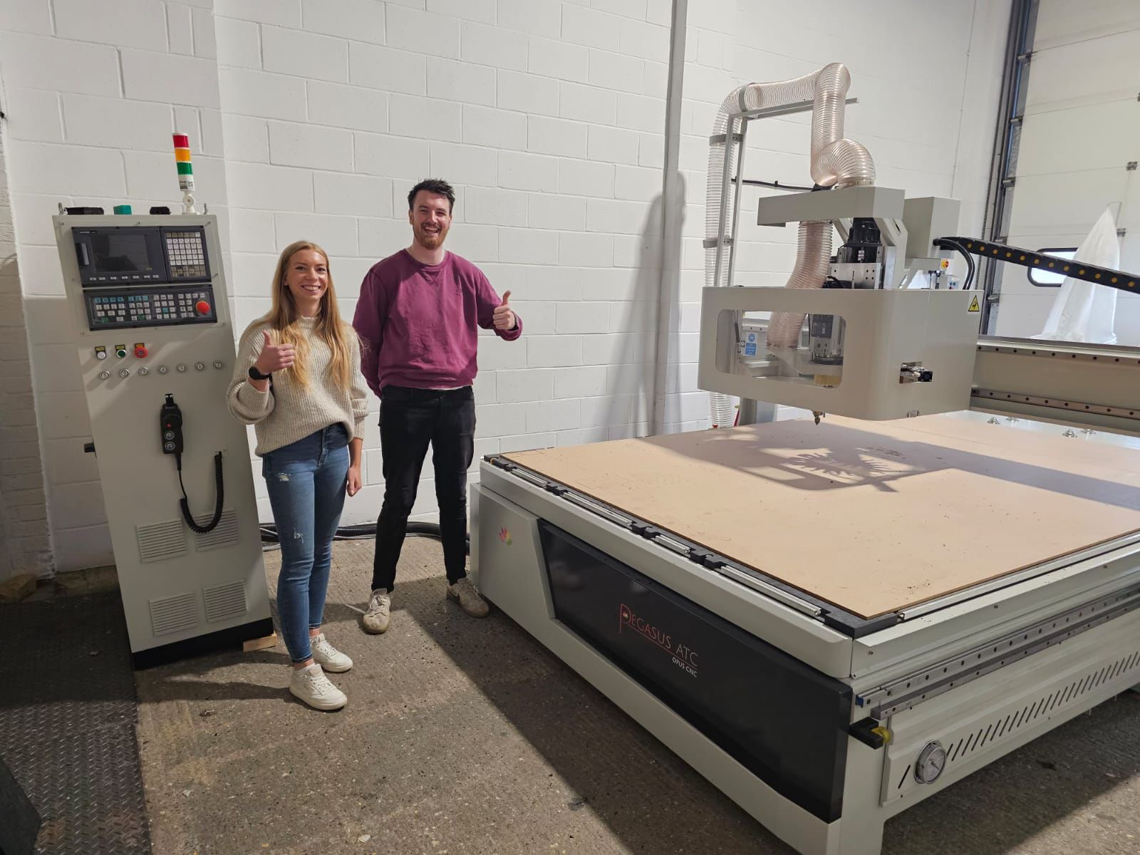 Pegasus ATC CNC Router Installation in Kettering