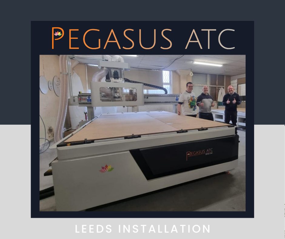 Pegasus ATC CNC Router Installation in Leeds