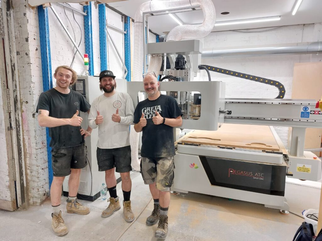 Pegasus ATC CNC Router Installation in London