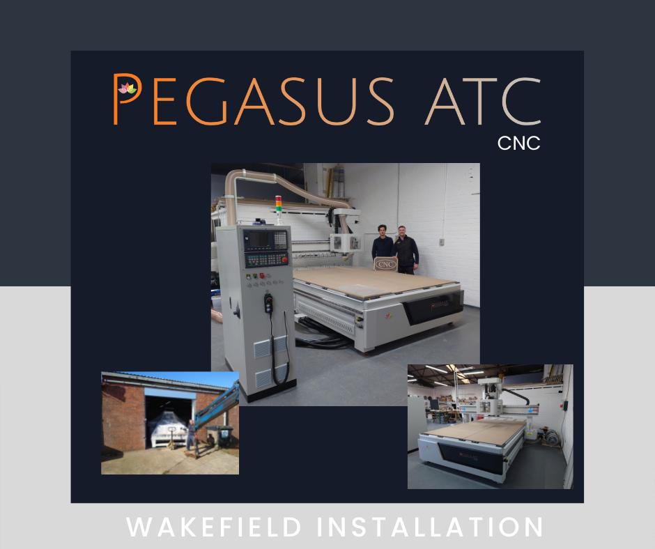 Pegasus ATC CNC Router Installation in Wakefield