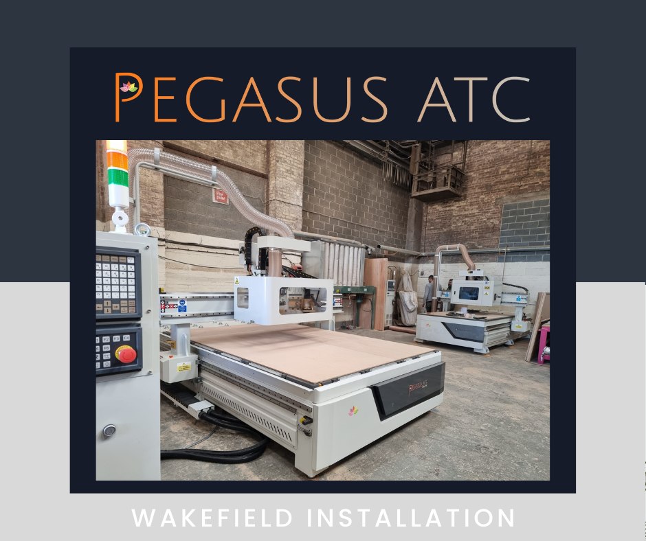 Pegasus ATC CNC Router Installation in Wakefield