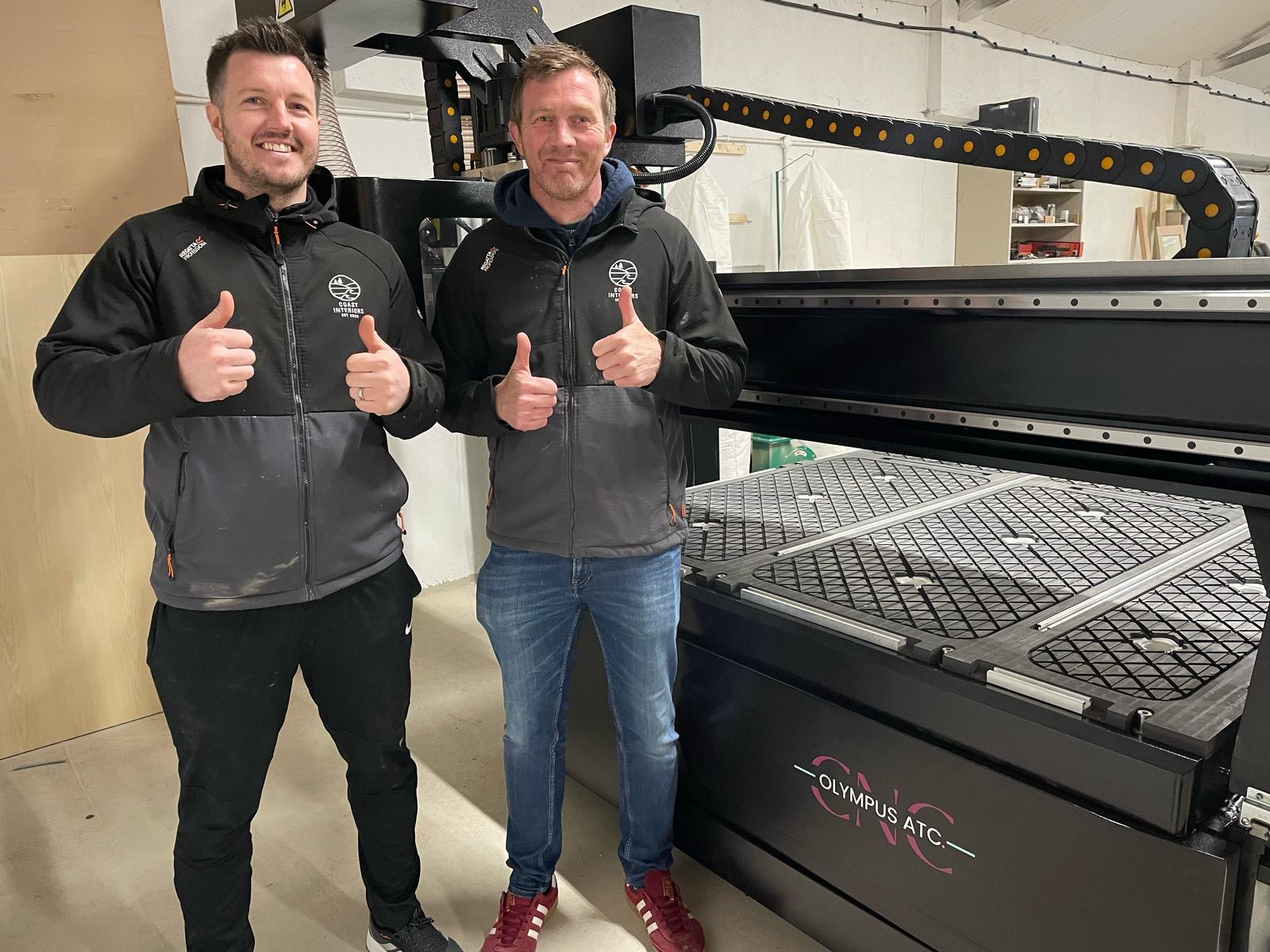 Olympus ATC CNC Router Installation in Northern Ireland