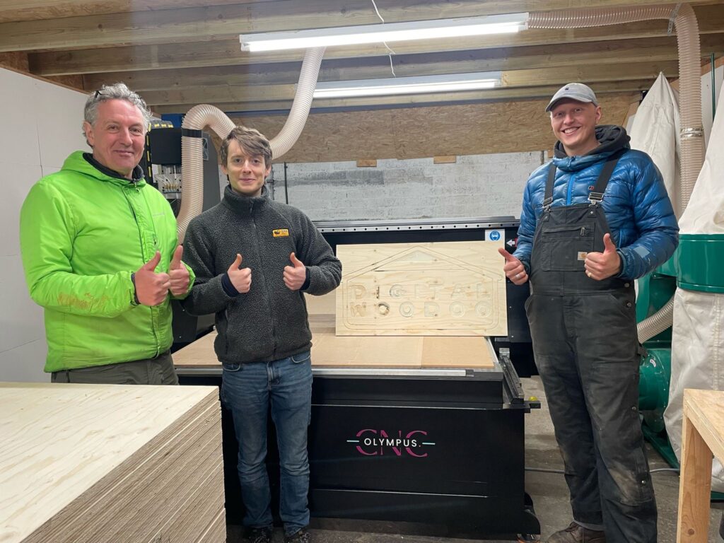 Olympus CNC Router Installation in Cumbria