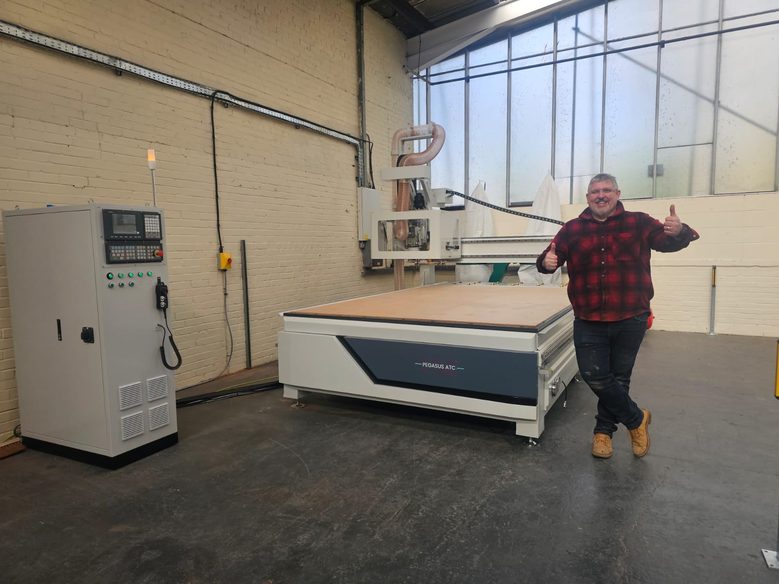 Pegasus ATC CNC Router Installation in Birkenhead