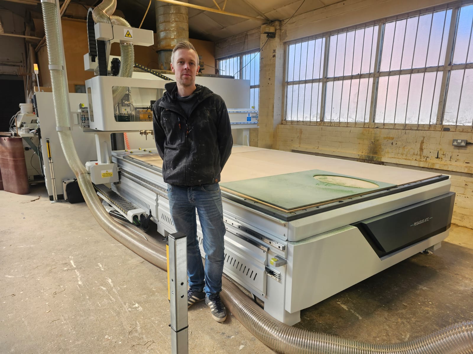 Pegasus ATC CNC Router Installation in Leeds